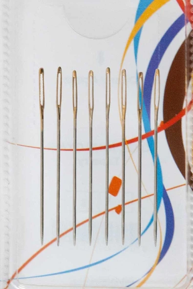 Özel İğne Oyası İğnesi 8'li - Resim 2