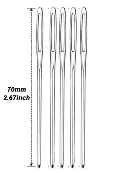 Kör İğnesi 7 cm 5 Adet - Resim 2