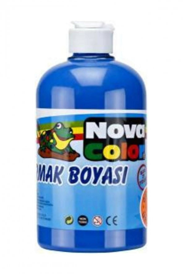 N.COLOR PARMAK BOYASİ 500 GR MAVİ