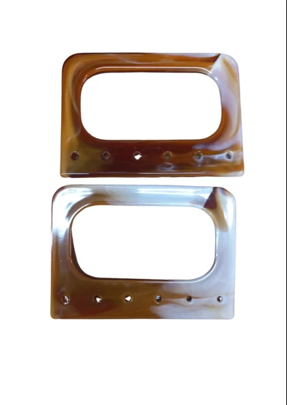 Çanta Sapı Akrilik Kare Delikli 12 cm ürün görseli