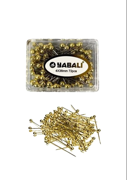 Toplu İğne Altın 72'li 4x38 mm ürün görseli