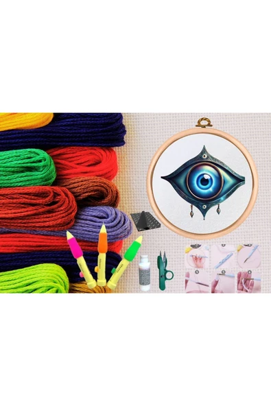 Punch Seti Nakış Seti Kasnaklı Kendin Yap Seti Seri 141 ürün görseli