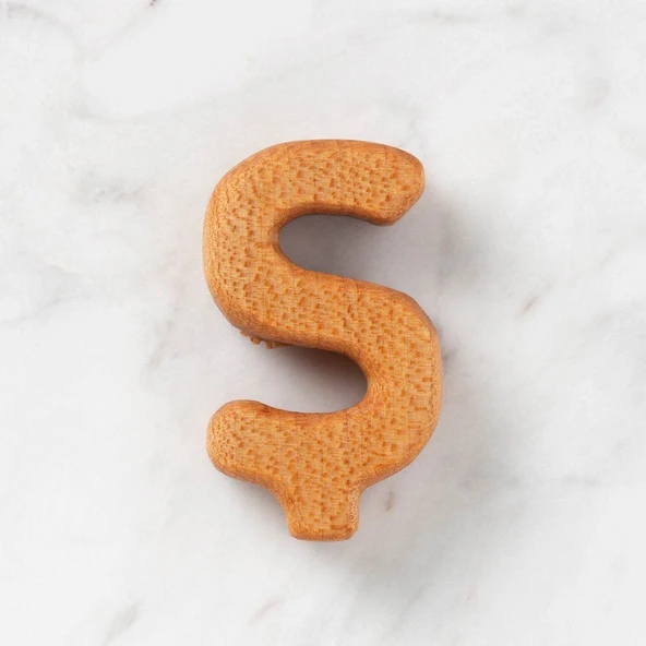 Hobi Baby Organik Ahşap Harf - Ş ürün görseli