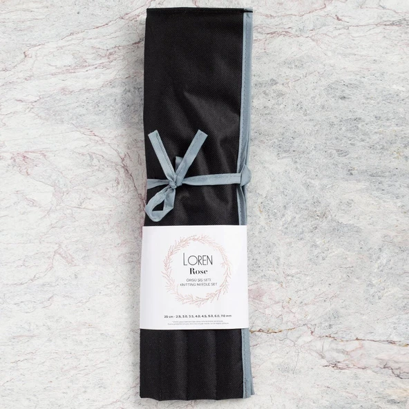 Loren Rose 35cm Örgü Şişi Seti - Resim 2