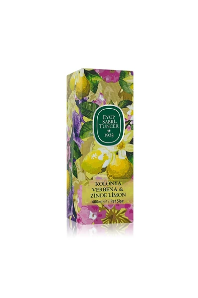 Eyüp Sabri Tuncer Verbena & Zinde Limon Kolonyası 400 ml - Pet Şişe - Resim 3