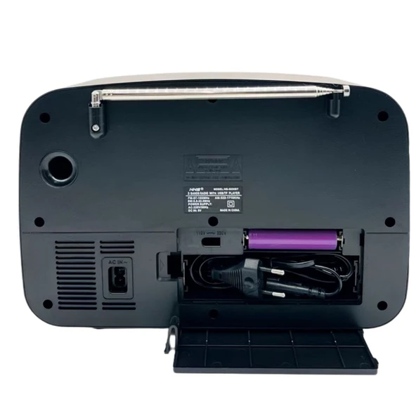 BUFFER® Taşınabilir Klasik AM/FM/SW Transistör Retro Nostaljik Radyo USB Şarjlı - 2