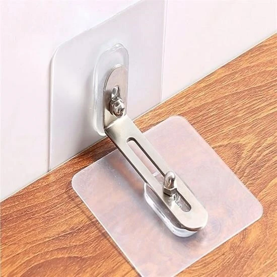 BUFFER® Deprem İçin Ultra Dayanıklı Çivisiz Duvarı Delmeden Ayarlanabilir Eşya Sabitleyici Aparat - Resim 2