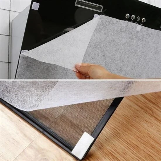 BUFFER® 2li Yağ Emici Duman Önleyici Pratik Mutfak Davlumbaz Koruyucu Dayanıklı Yedek Filtre 45x90cm - Resim 6
