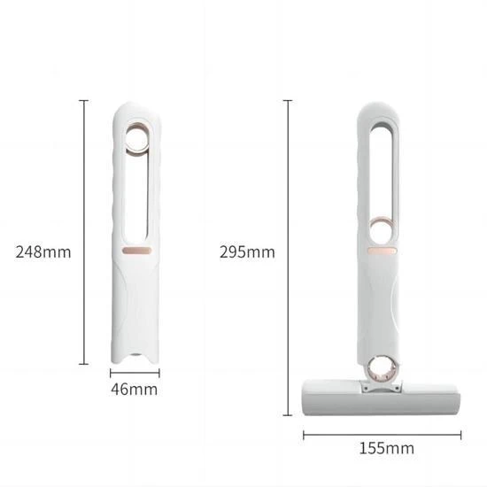 BUFFER® Çok Amaçlı Cam Fayans Mini Temizlik Mopu Fırçası - 6
