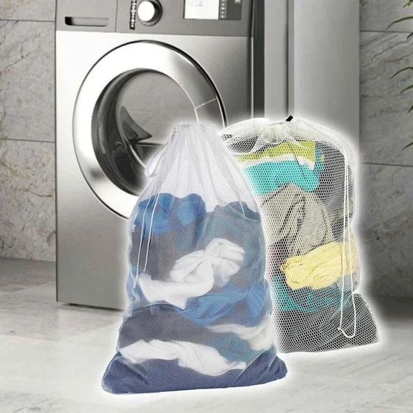 BUFFER® Büyük Boy Çamaşır Yıkama Filesi , Kirli Filesi Maxi 100x120 cm ürün görseli