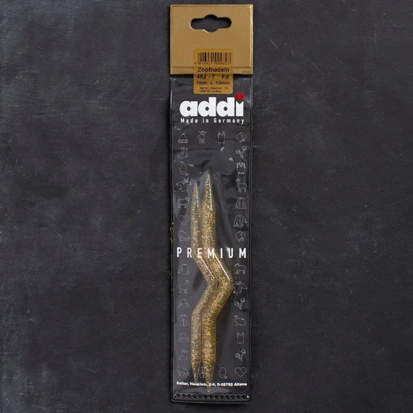 Addi Champagner 7mm ve 10mm Bükümlü Şiş - 482-7 ürün görseli