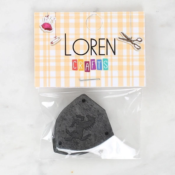 Loren Crafts Figürlü Deri Arma 5 Adet - 1581 - Resim 2