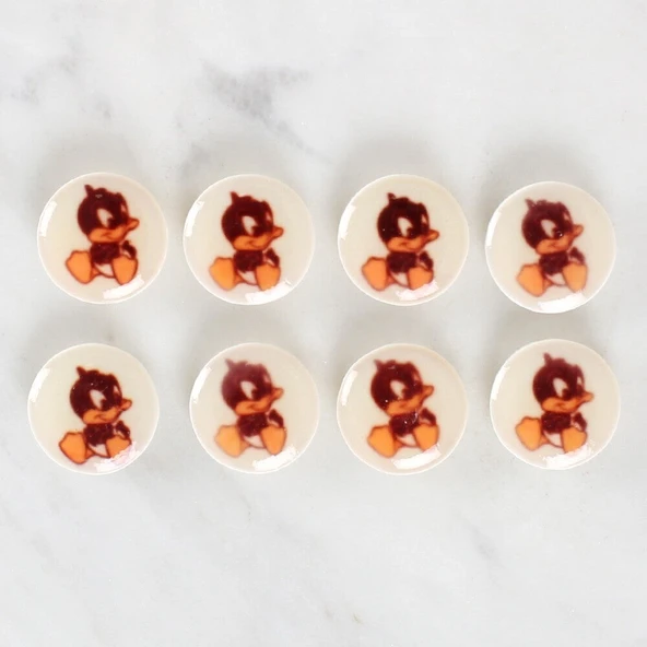 Loren Crafts 8'li Ördek Düğme - 1201 - Resim 2