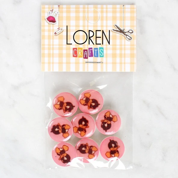Loren Crafts 8'li Ördek Düğme - 1202 ürün görseli