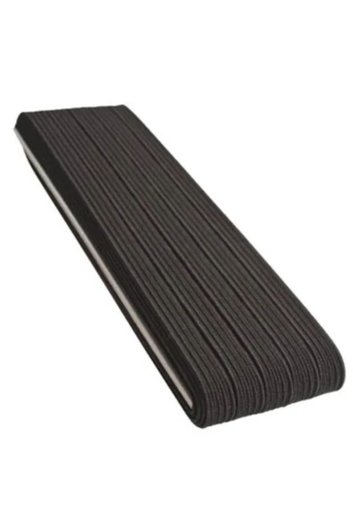 Lastik En 2,5 cm 10 Metre Siyah ürün görseli