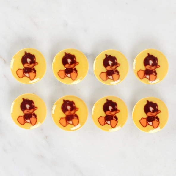 Loren Crafts 8'li Ördek Düğme - 1210 - Resim 2