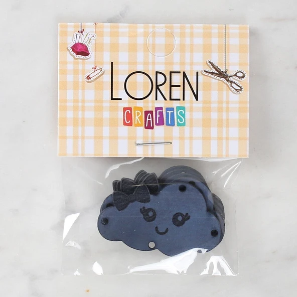 Loren Crafts Figürlü Deri Arma 5 Adet  - 1572 - Resim 2