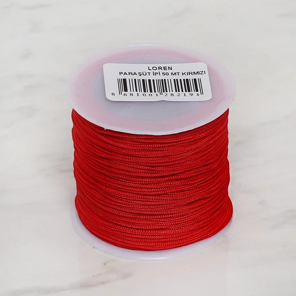 Loren Paraşüt İpi 50 mt Kırmızı ürün görseli