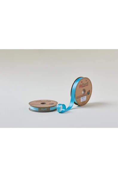 Biye Saten Katlı 029 Koyu Mint 2 cm 25 Metre %100 Polyester ürün görseli