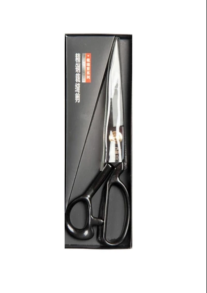 Terzi Makası Siyah Metal Saplı 10 Numara ürün görseli