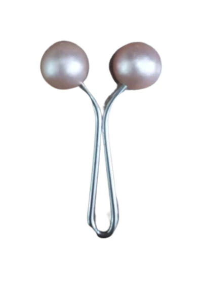 Eşarp Klipsi Top Model Düz Somon 1 Adet ürün görseli