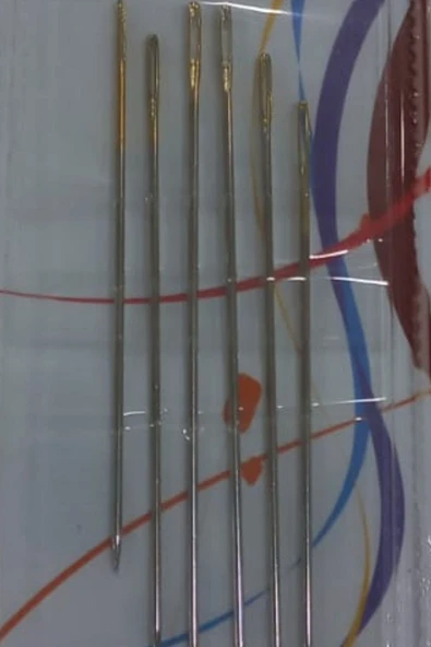 3 Boyutlu Nakış İğnesi 3/9 6'lı - Resim 2