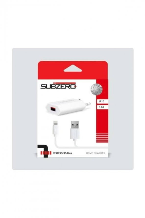 Subzero APPLE İPHONE 8 UYUMLU ŞARJ ALETİ POPSCOT HEDİYELİ  ŞARJ KABLOSU