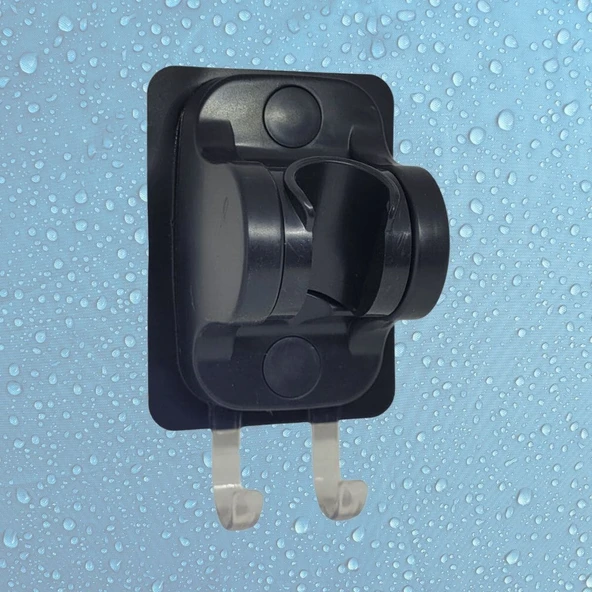 BUFFER® Kendiliğinden Güçlü Yapışkanlı Askılı Duş Başlık Tutucu - Resim 3