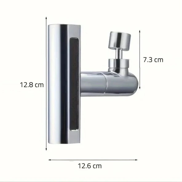 BUFFER® 3 Farklı Modlu Çok Amaçlı Musluk Adaptörü Evrensel Musluk Başlığı Şelale Musluk - Resim 5