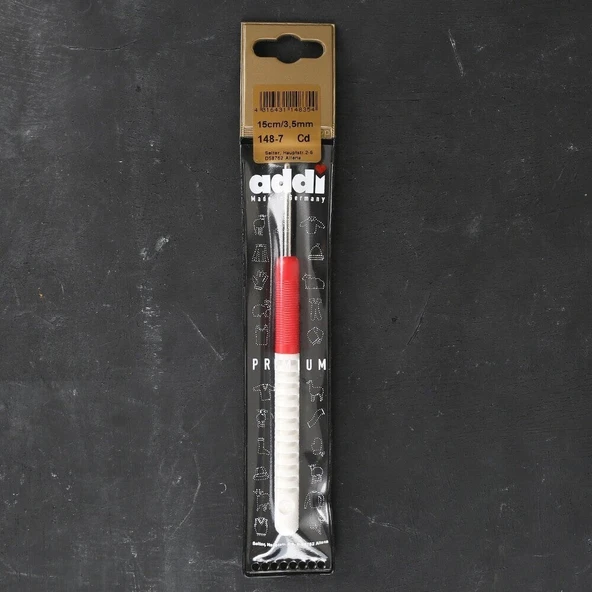 Addi 3,5 Mm 15 Cm Plastik Saplı Yün Tığ - 148-7 ürün görseli