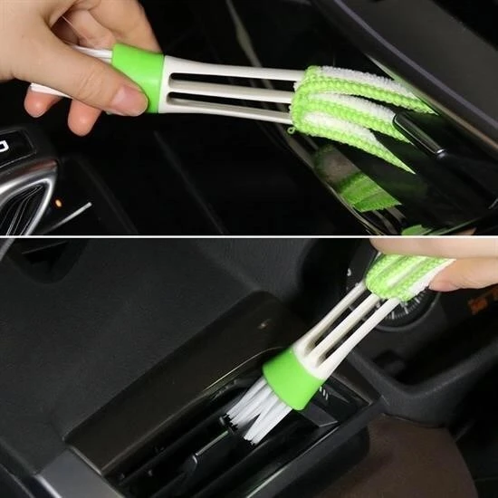 BUFFER® Yumuşak Kıllı İç Ve Dış Temizlik İçin 5+1 Detaylı Araç Oto Temizlik Bakım Fırça Seti - 6