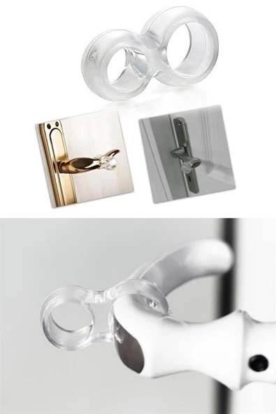 BUFFER® Silikon Kapı & Pencere Vurma Önleyici Stoper Kapı Tamponu 4 Adet - Resim 8