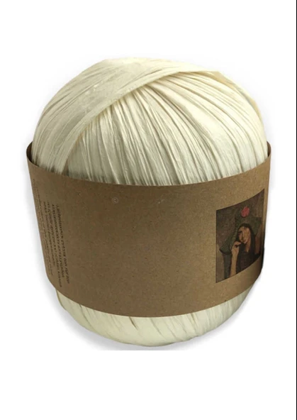 Rafya İp 50 gr Krem ürün görseli