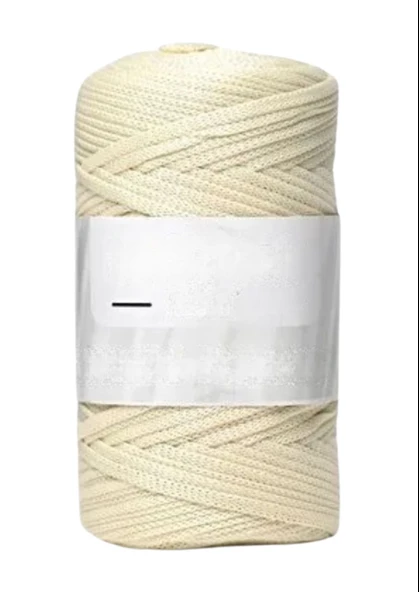 Ribbon Polyester 4 mm krem ürün görseli