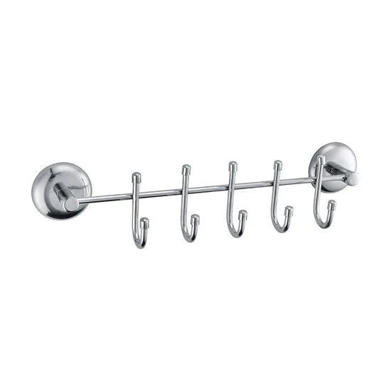 BUFFER® 5 Kancalı Dekoratif Askılık Mutfak Banyo Duvar Yüzeyi Askısı - 1