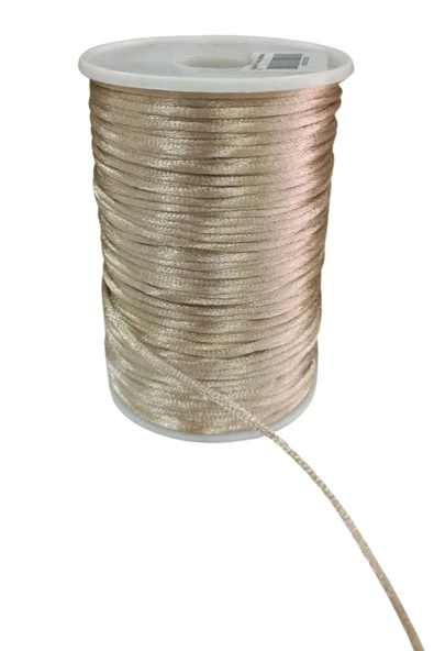 Sıçan Kuyruğu ip Floş 0,5 mm Bej 5 Metre ürün görseli