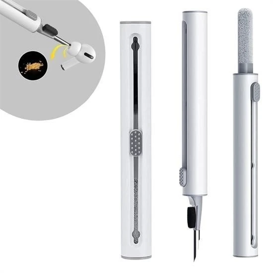 BUFFER®  Çok Amaçlı Yumuşak Fırçalı Kablosuz Kulaklıklar İçin Kulaklık Temizleme Kiti ürün görseli