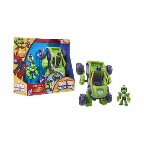 G1258 Iron Man and his Awesome Friends 2si 1 arada Set - Resim 2