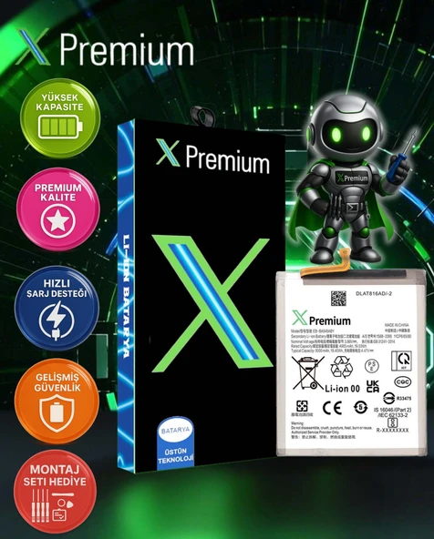 Samsung A34 A346 Batarya Pil Süper Yüksek Kalite 5000 mAh Xpremium - 1