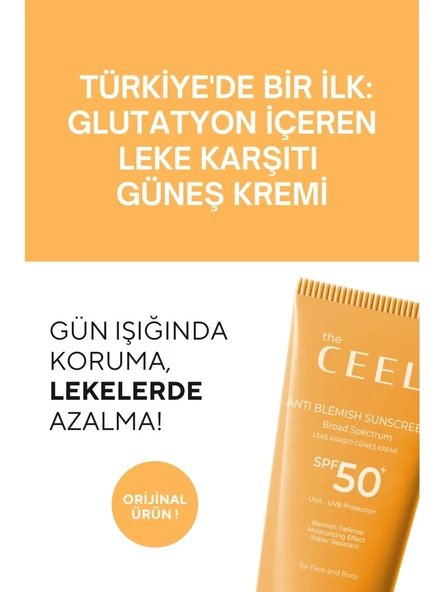 The Ceel Spf 50+ Leke Karşıtı Tüm Ciltler İçin Yüksek Korumalı Güneş Kremi 50 ml - 3
