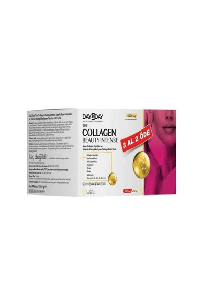 Day2Day The Collagen Beauty Çilek Aromalı 10000 mg 30 Saşe - 3 Al 2 Öde ürün görseli