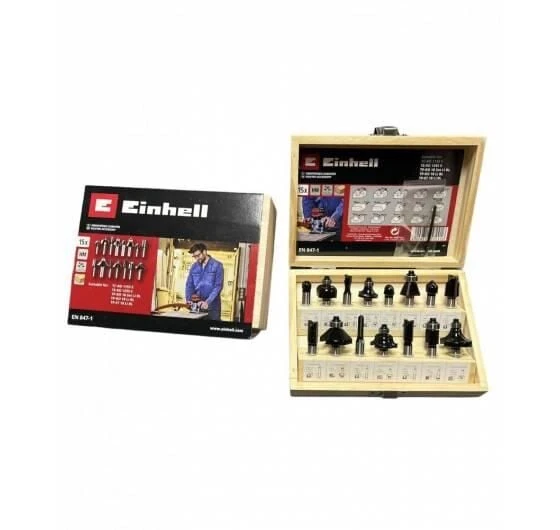 Einhell  15 Parça Karışık Freze Ucu Seti 8 mm Şaft - 2