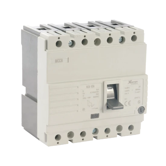 XKOREN 80A 25kA 4 Kutuplu Termik Ayarlı/Manyetik Sabit Tip AF Tip 160 Kasa Kompakt Şalter ürün görseli 1