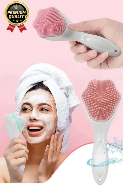 Özel Üretim Asılabilir Ergonomik Yumuşak Hassas Dokunuşlu Makyaj Cilt Temizleme Peeling Fırçası - 2
