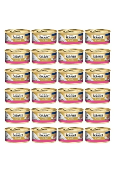 Kıyılmış Sığır Etli Konserve Yetişkin Kedi Maması 24 X 85 G