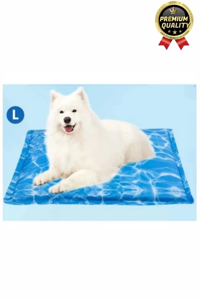 Çok Amaçlı Jel Dolgulu Kendinden Serinletici Evcil Hayvan Kedi Köpek Soğutucu Yatak Mat 50x65 cm - 2