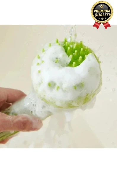 Özel Üretim Banyo Masaj Yapan Tarak Kedi Köpek Evcil Hayvan Sıvı Hazneli Silikon Yıkama Fırçası - 4