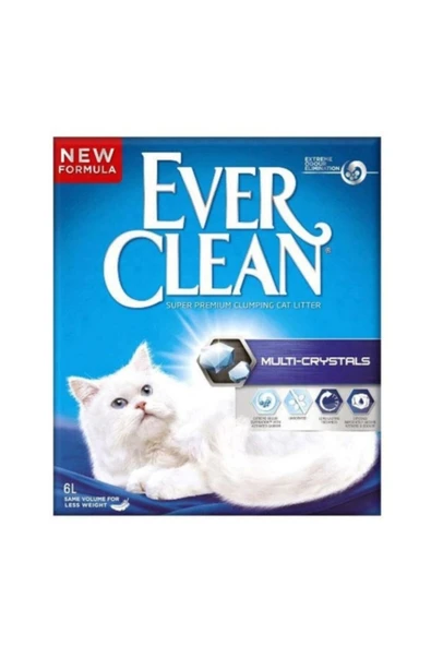Multi Kristal Kedi Kumu 6lt ürün görseli 1