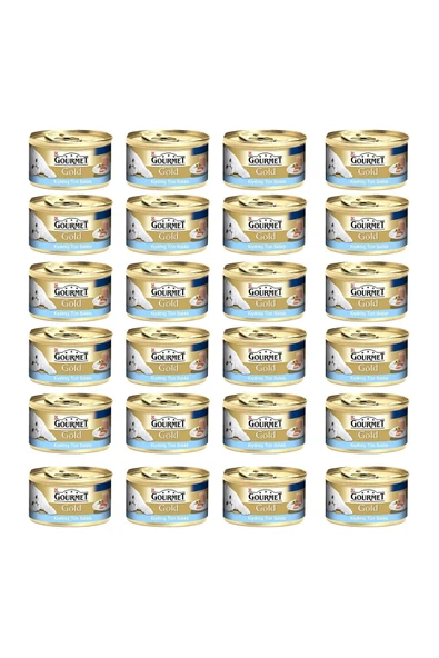 Gourmet Gold Kıyılmış Ton Balıklı 85 Gr x 24 Adet