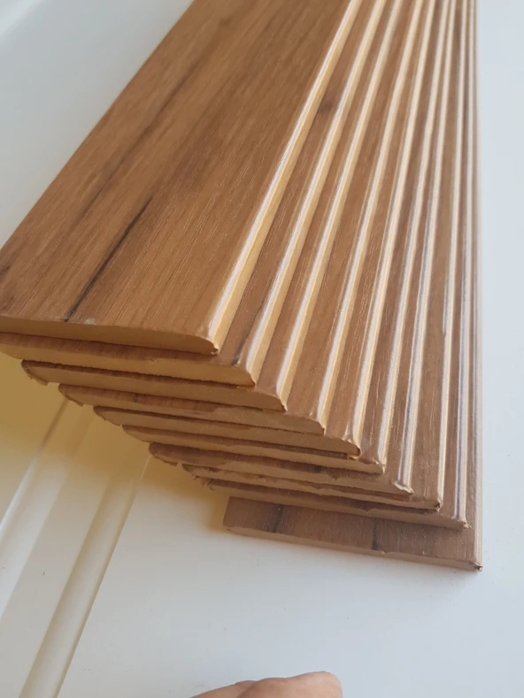 Süpürgelik 200cm, 8cm, 8mm  3 Renk ürün görseli 1